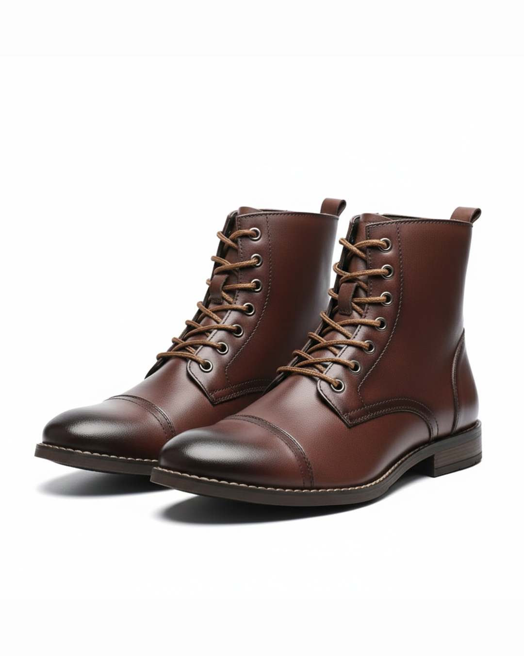 Stivali in pelle vintage Easton da uomo