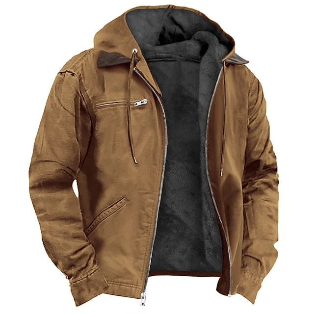 Giacca invernale elegante da uomo: cappotto quotidiano caldo ed elegante