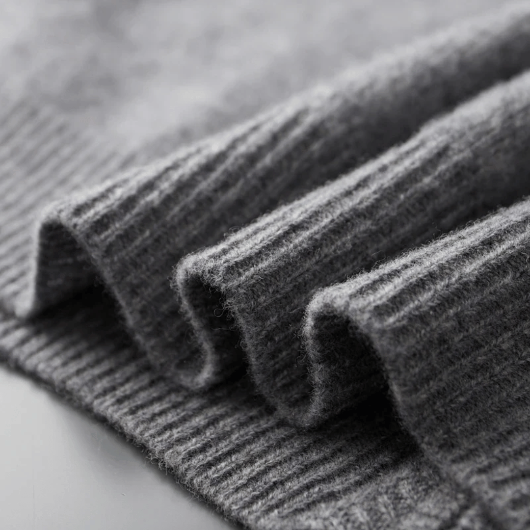 Cardigan elegante con cerniera da uomo per uno stile raffinato