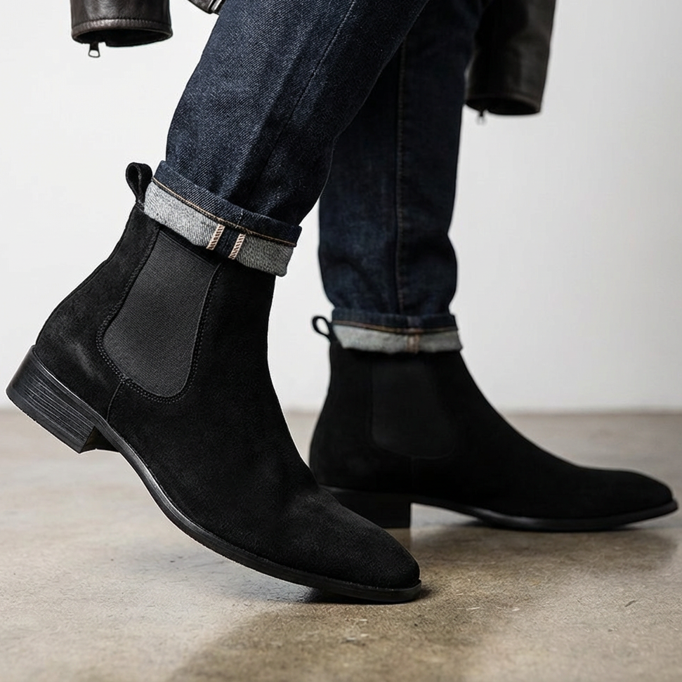 Stivaletti Chelsea da uomo per il comfort quotidiano per uno stile sicuro