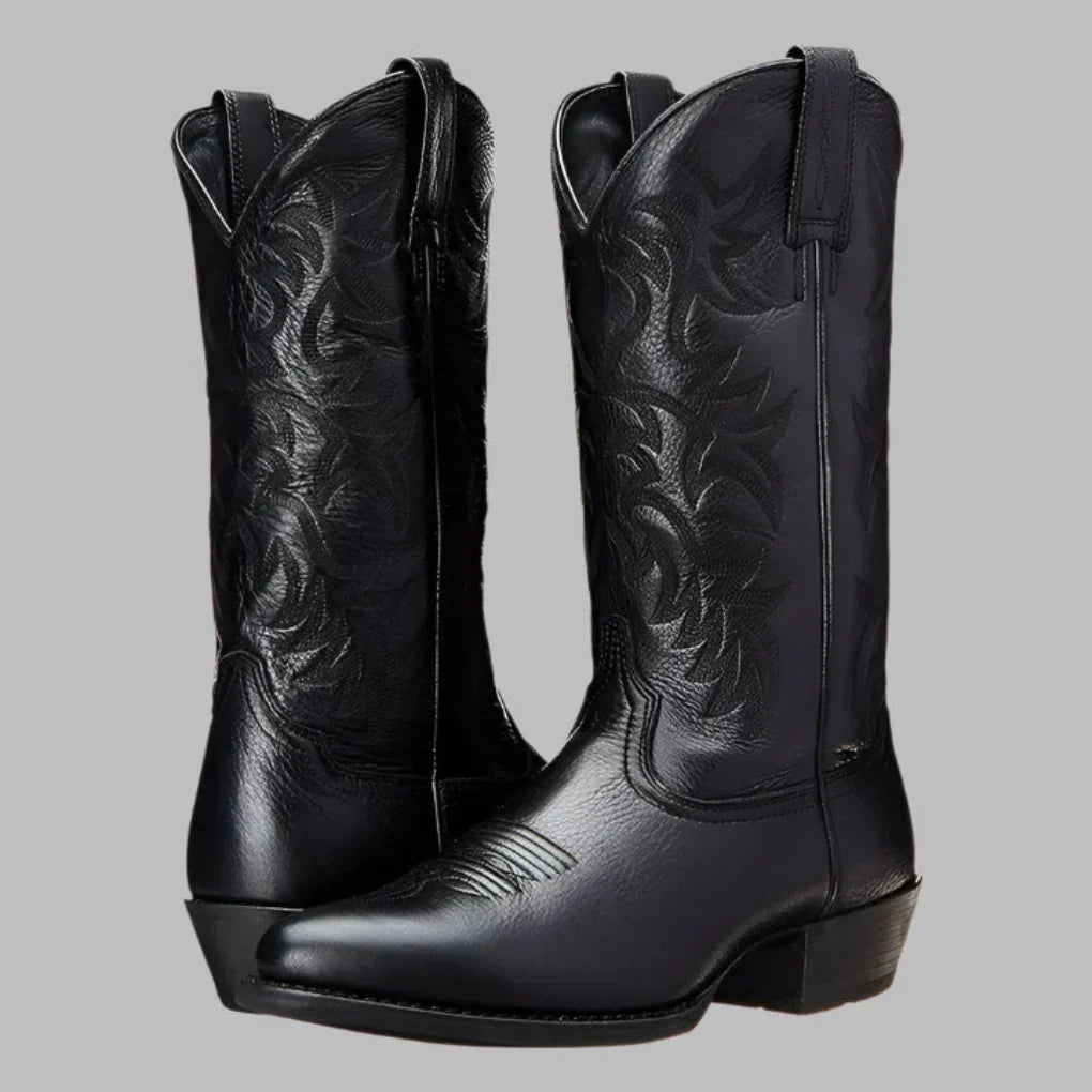 Stivali da cowboy alla moda da uomo