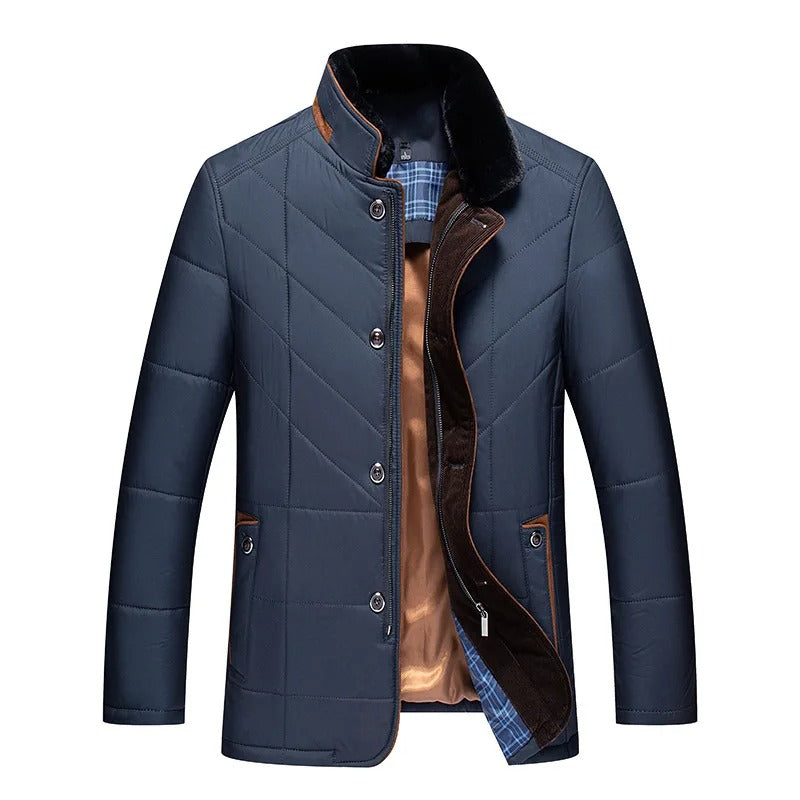 Giacca invernale da uomo calda ed elegante