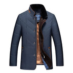 Giacca invernale da uomo calda ed elegante
