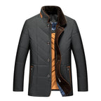 Giacca invernale da uomo calda ed elegante