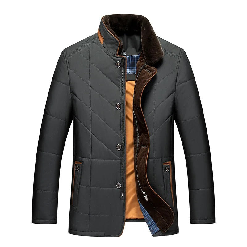 Giacca invernale da uomo calda ed elegante