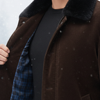 Giacca invernale da uomo calda ed elegante