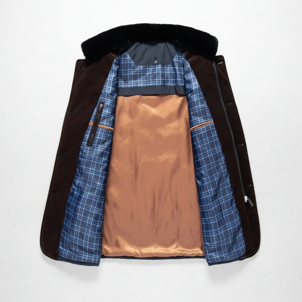 Giacca invernale da uomo calda ed elegante