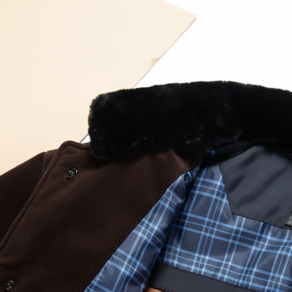 Giacca invernale da uomo calda ed elegante
