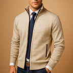 Cardigan con cerniera da uomo per tutti i giorni | Comfort e stile