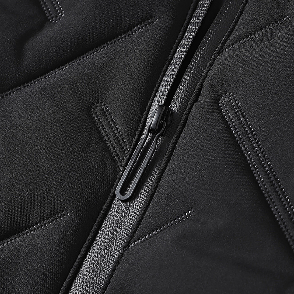 Gilet smanicato da uomo in lana leggera