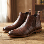 Stivaletti Chelsea in pelle Marlow da uomo: stile slip-on e comfort