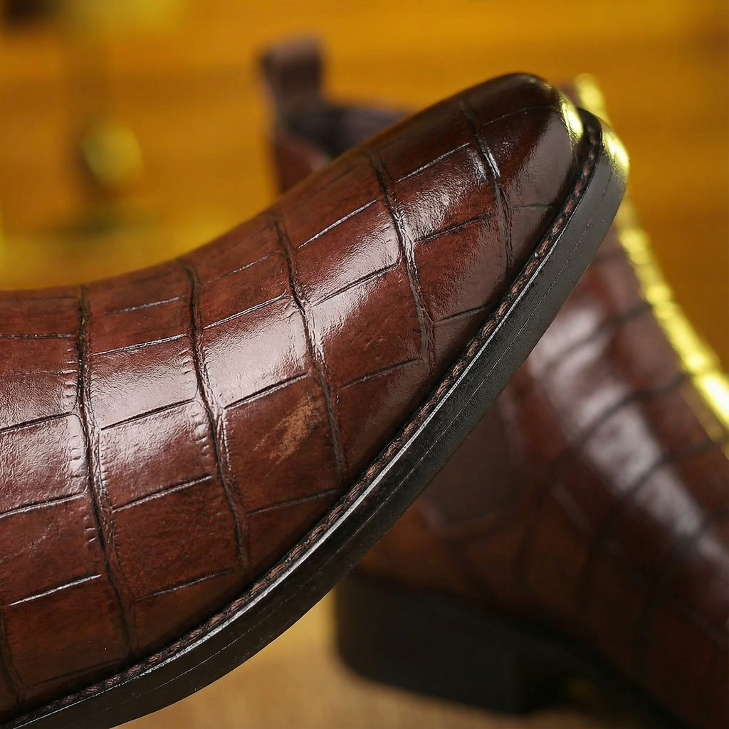 Stivaletti Chelsea in pelle Marlow da uomo: stile slip-on e comfort