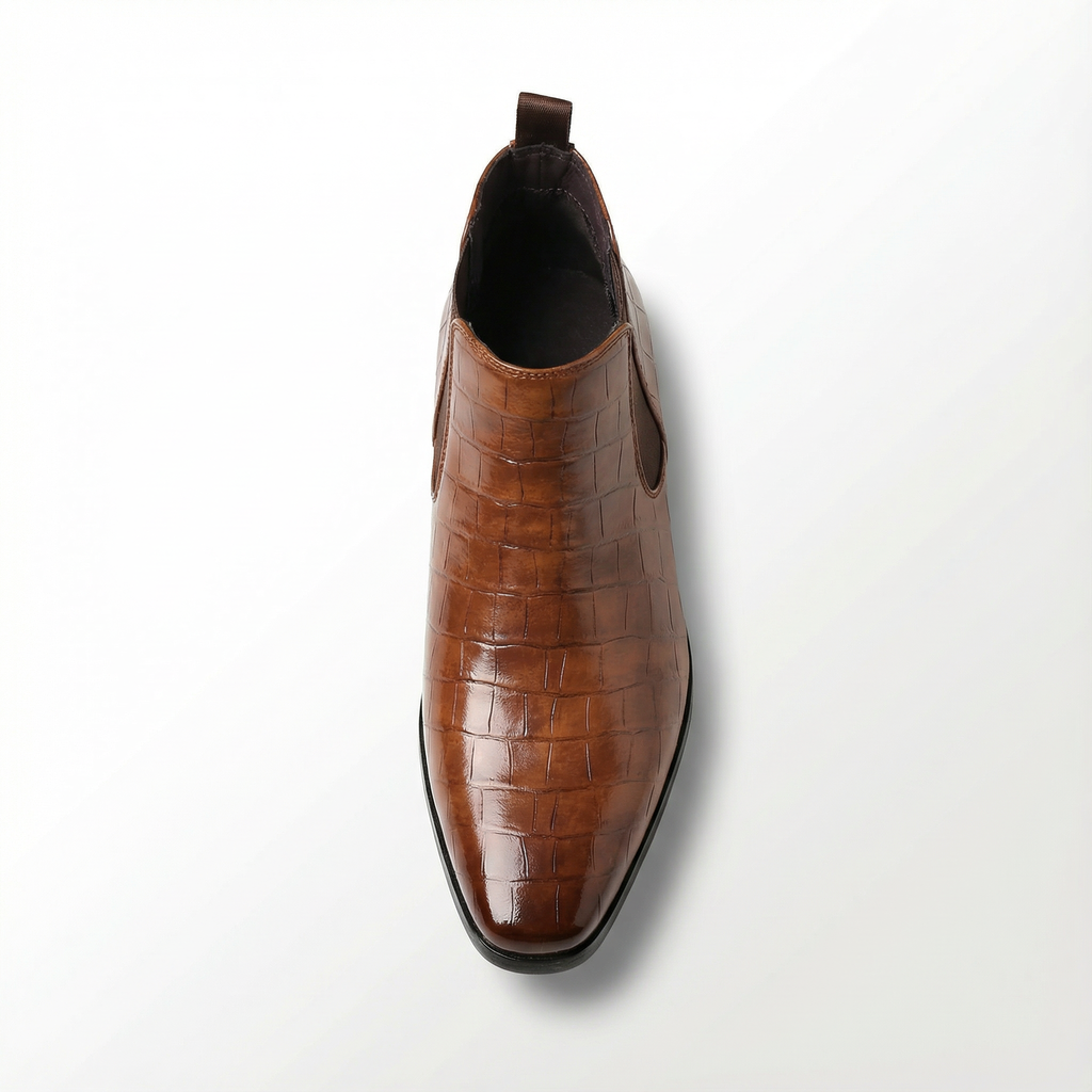 Stivaletti Chelsea in pelle Marlow da uomo: stile slip-on e comfort