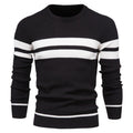 Maglione girocollo a righe da uomo: moderno e confortevole