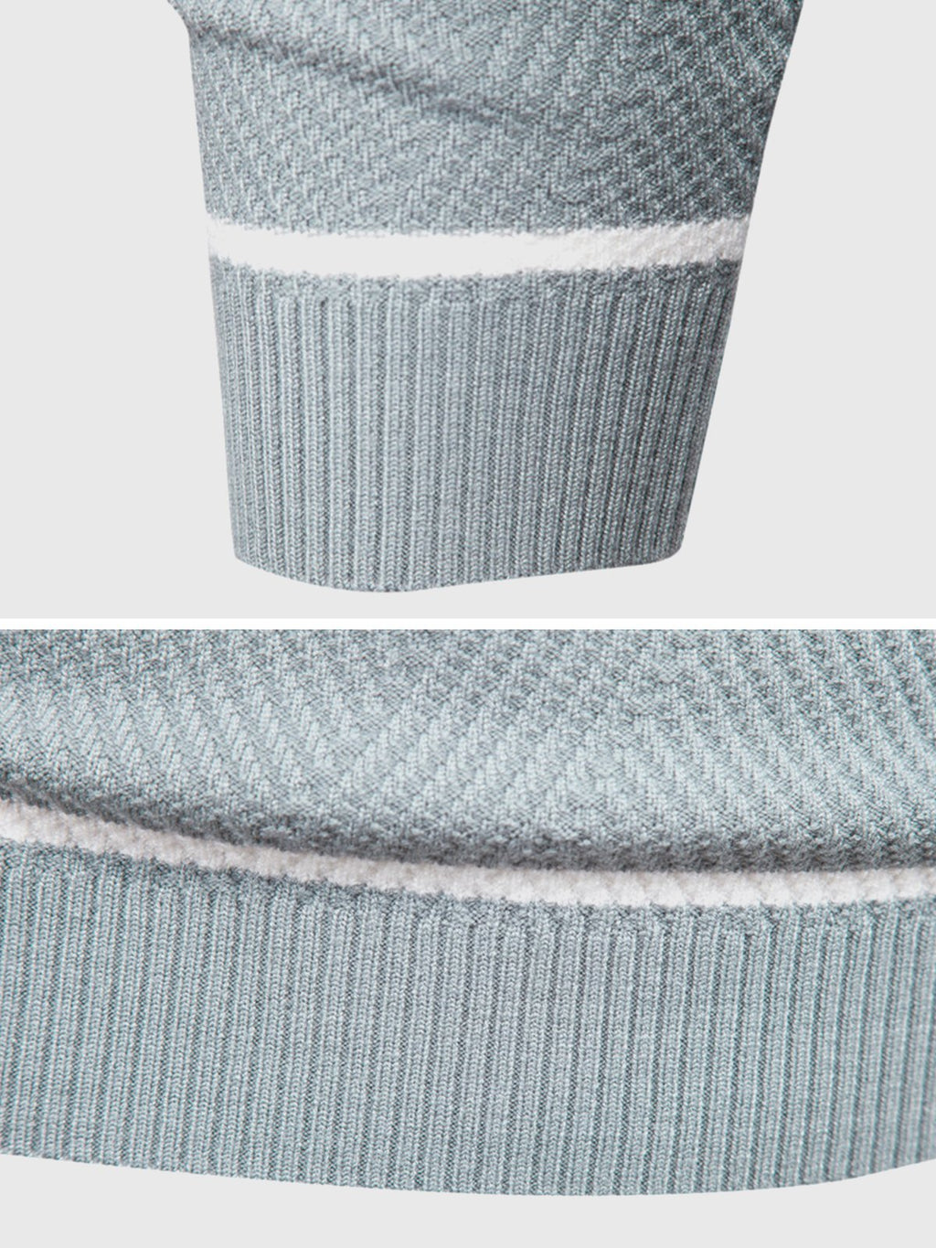 Maglione girocollo a righe da uomo: moderno e confortevole