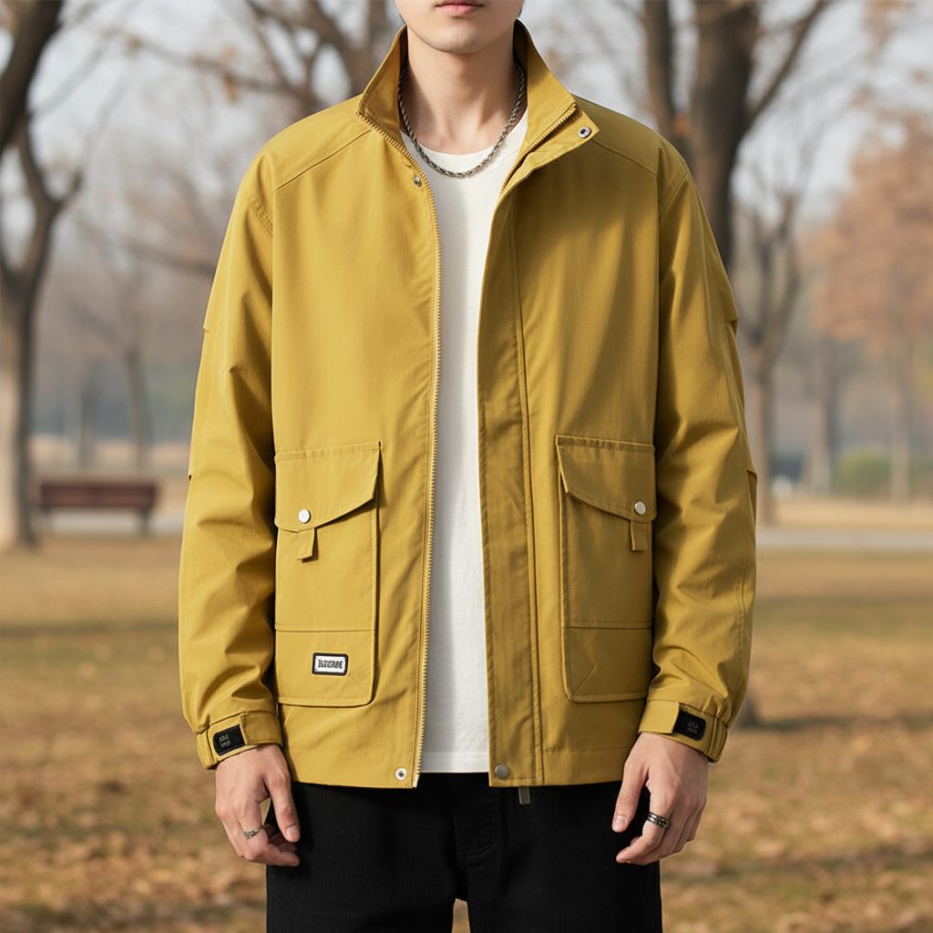 Giacca sportiva autunnale da uomo