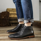 Stivali eleganti comfort in pelle premium da uomo