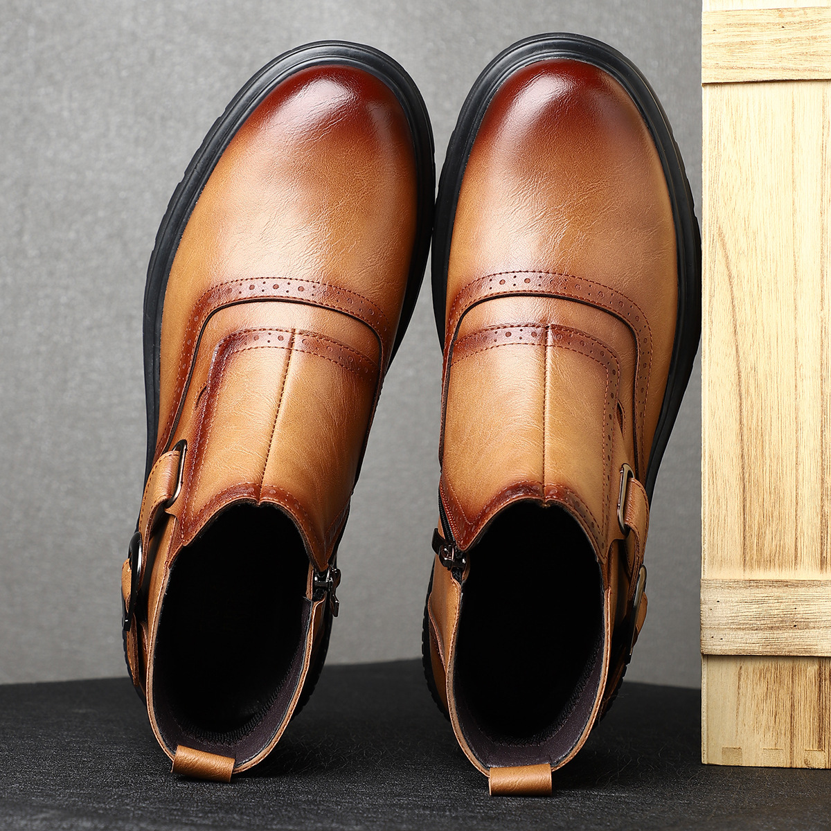 Stivaletti Preston Brogue da uomo | Stile raffinato, comfort per tutto il giorno