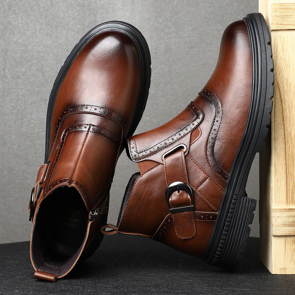 Stivaletti Preston Brogue da uomo | Stile raffinato, comfort per tutto il giorno