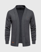 Cardigan tascabile Ravenna da uomo: strati semplici e stile raffinato