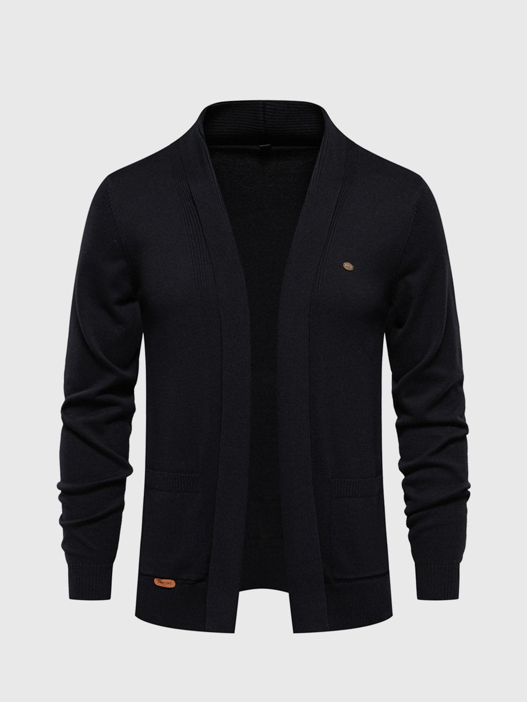 Cardigan tascabile Ravenna da uomo: strati semplici e stile raffinato