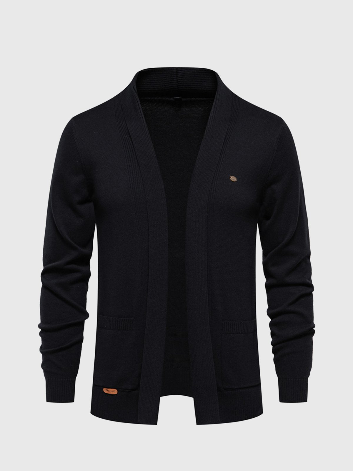 Cardigan tascabile Ravenna da uomo: strati semplici e stile raffinato