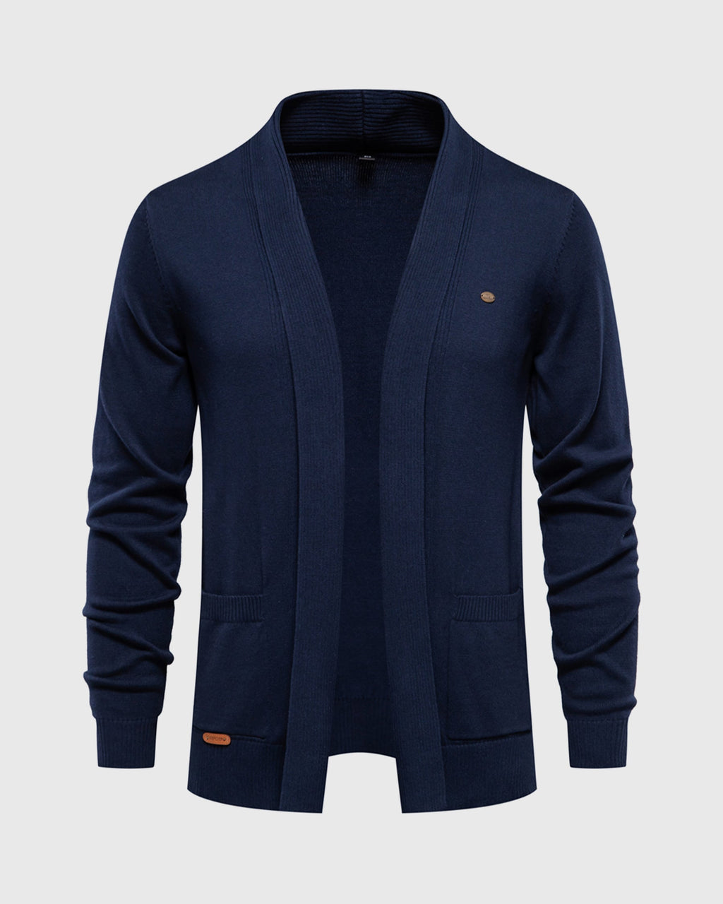 Cardigan tascabile Ravenna da uomo: strati semplici e stile raffinato