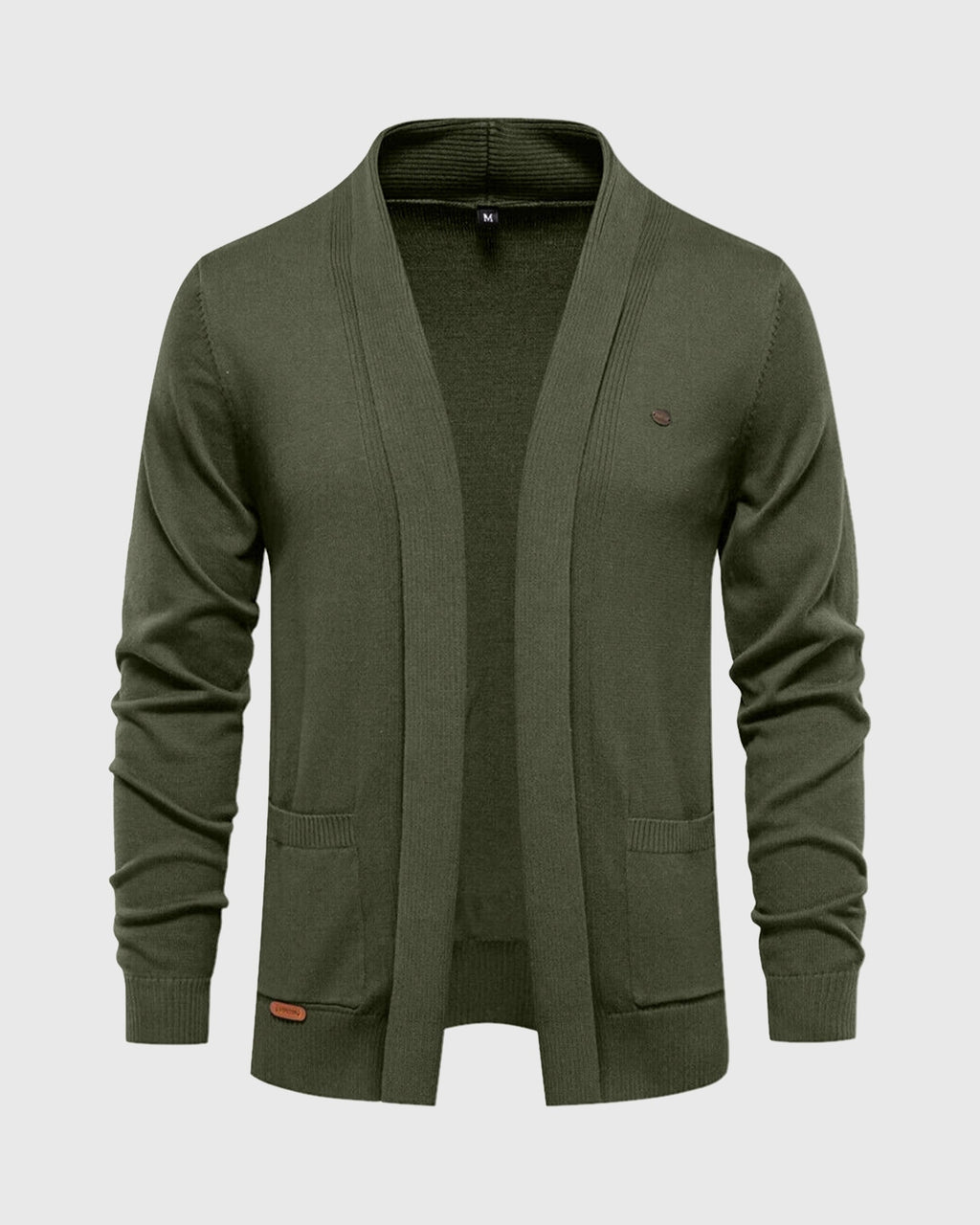 Cardigan tascabile Ravenna da uomo: strati semplici e stile raffinato
