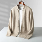 Cardigan raffinato da uomo per tutti i giorni
