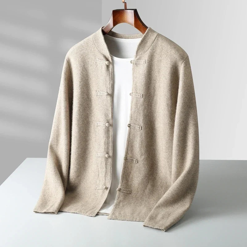 Cardigan raffinato da uomo per tutti i giorni