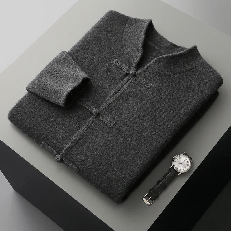 Cardigan raffinato da uomo per tutti i giorni