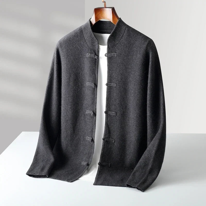 Cardigan raffinato da uomo per tutti i giorni