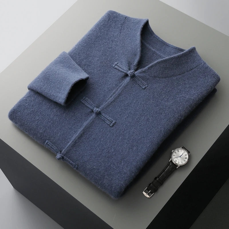 Cardigan raffinato da uomo per tutti i giorni