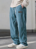 Pantaloni cargo da uomo in velluto a coste - Vestibilità comoda con tasche