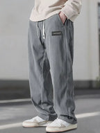 Pantaloni cargo da uomo in velluto a coste - Vestibilità comoda con tasche