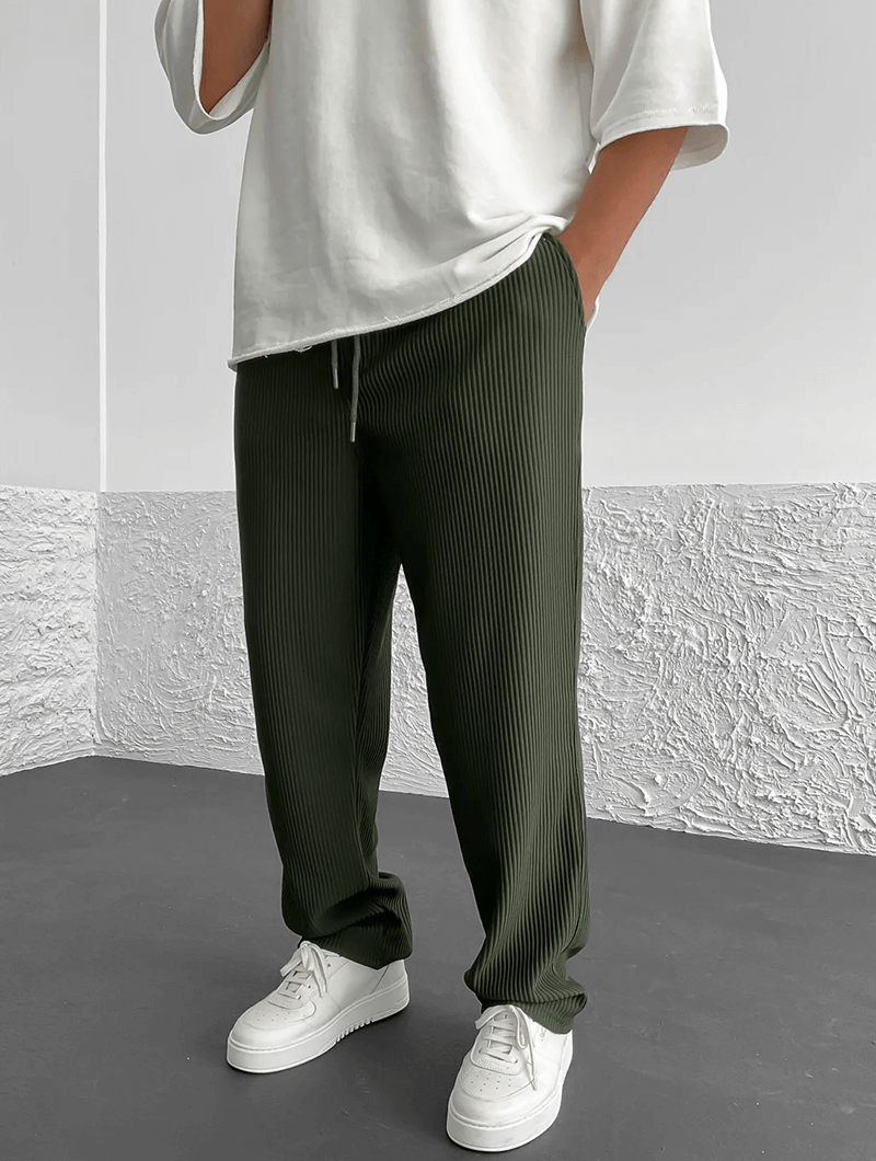 Pantaloni jogger da uomo a coste per il massimo comfort e stile