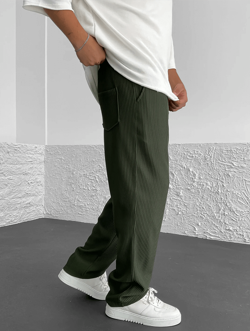 Pantaloni jogger da uomo a coste per il massimo comfort e stile