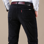 Pantaloni da uomo in velluto a coste elasticizzati per un comfort che dura tutto il giorno