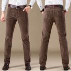 Pantaloni da uomo in velluto a coste elasticizzati per un comfort che dura tutto il giorno