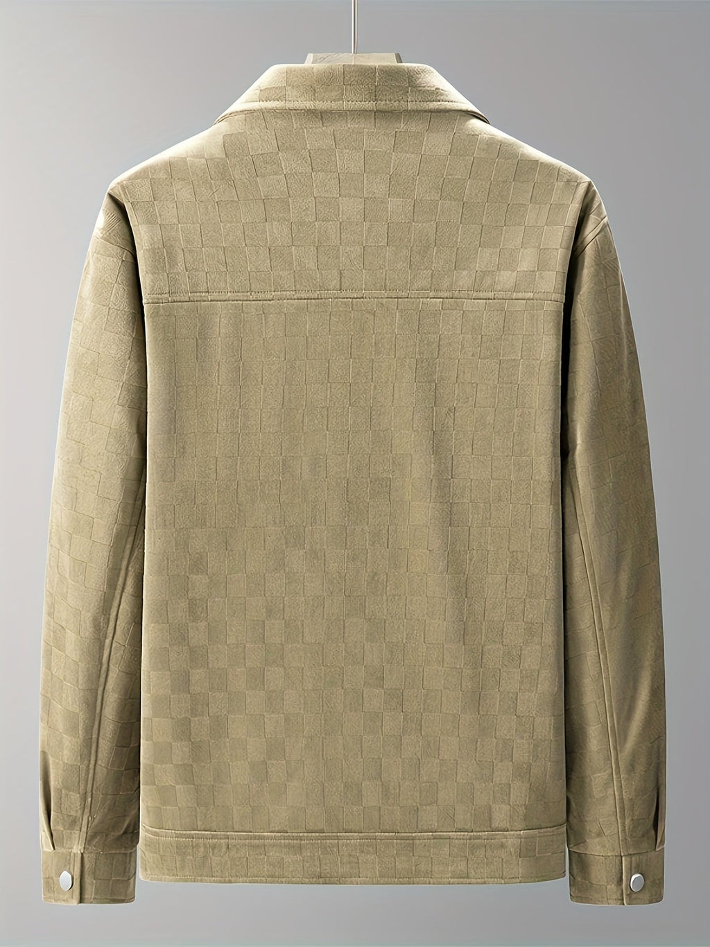 Giacca elegante a quadri da uomo: vestibilità moderna e comfort a strati