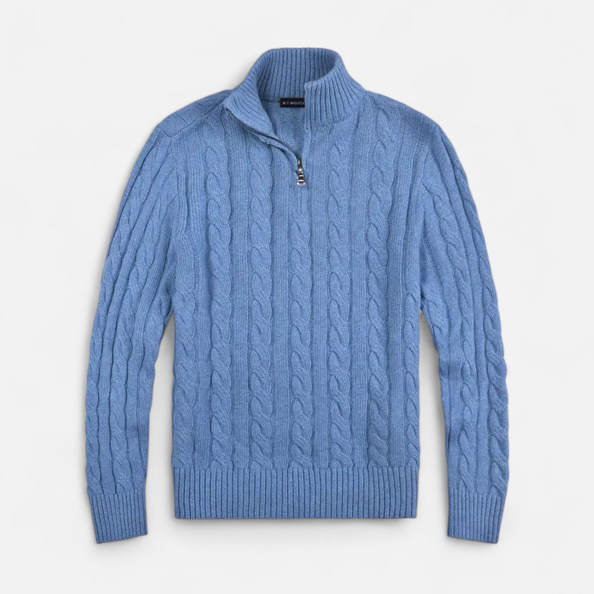 Elegante maglione cardigan aperto sul davanti da uomo per stratificazioni senza sforzo
