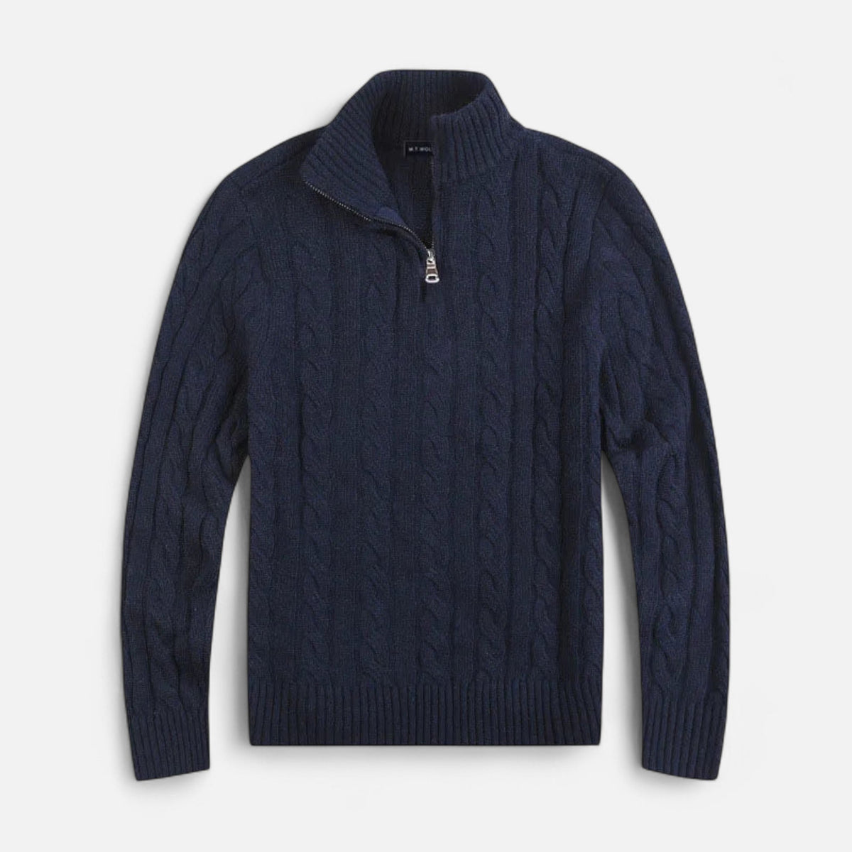 Elegante maglione cardigan aperto sul davanti da uomo per stratificazioni senza sforzo