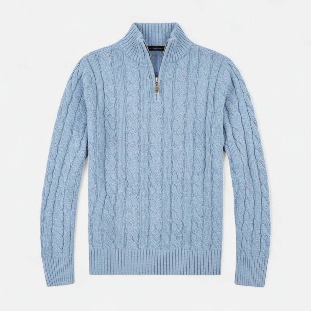 Elegante maglione cardigan aperto sul davanti da uomo per stratificazioni senza sforzo