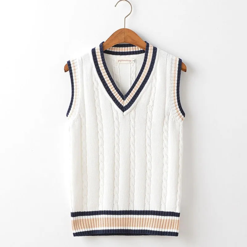 Gilet in maglia da uomo con scollo a V: strati con stile e calore