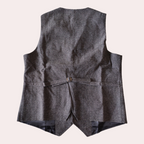 Gilet elegante da uomo in misto lana