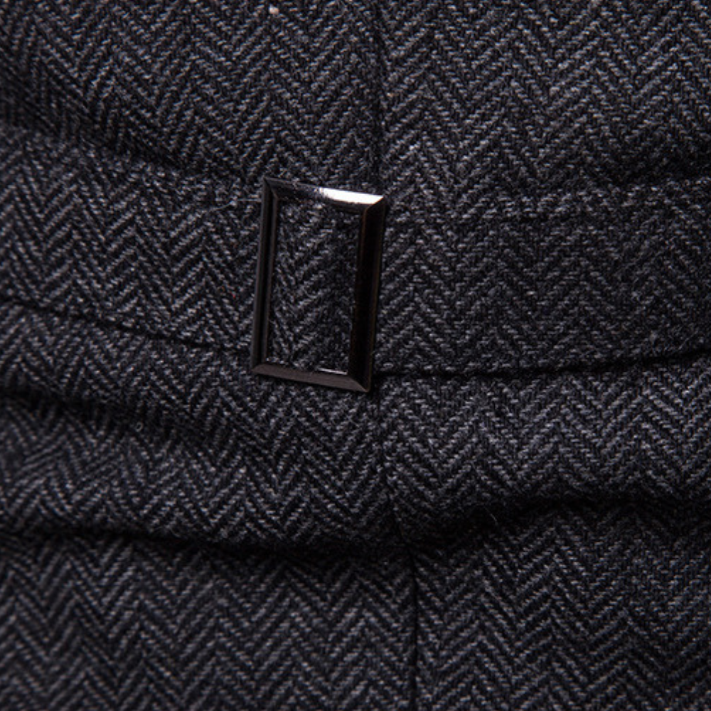Gilet elegante da uomo in misto lana