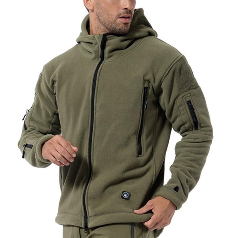 Gilet in caldo pile da uomo per stratificazione e comfort