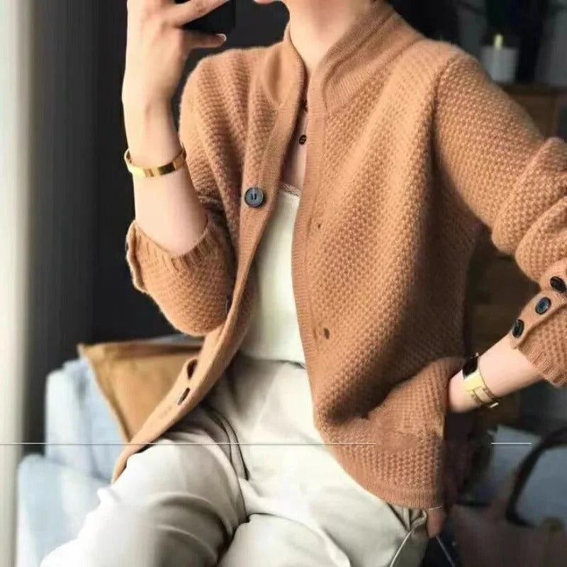 Accogliente giacca maglione invernale da uomo per il massimo calore