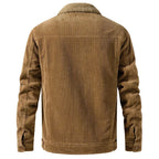 Giacca in pile ultracalda da uomo: colletto elegante e comfort