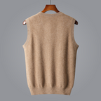 Gilet in maglia con scollo a V da uomo | Stratificazione casual intelligente